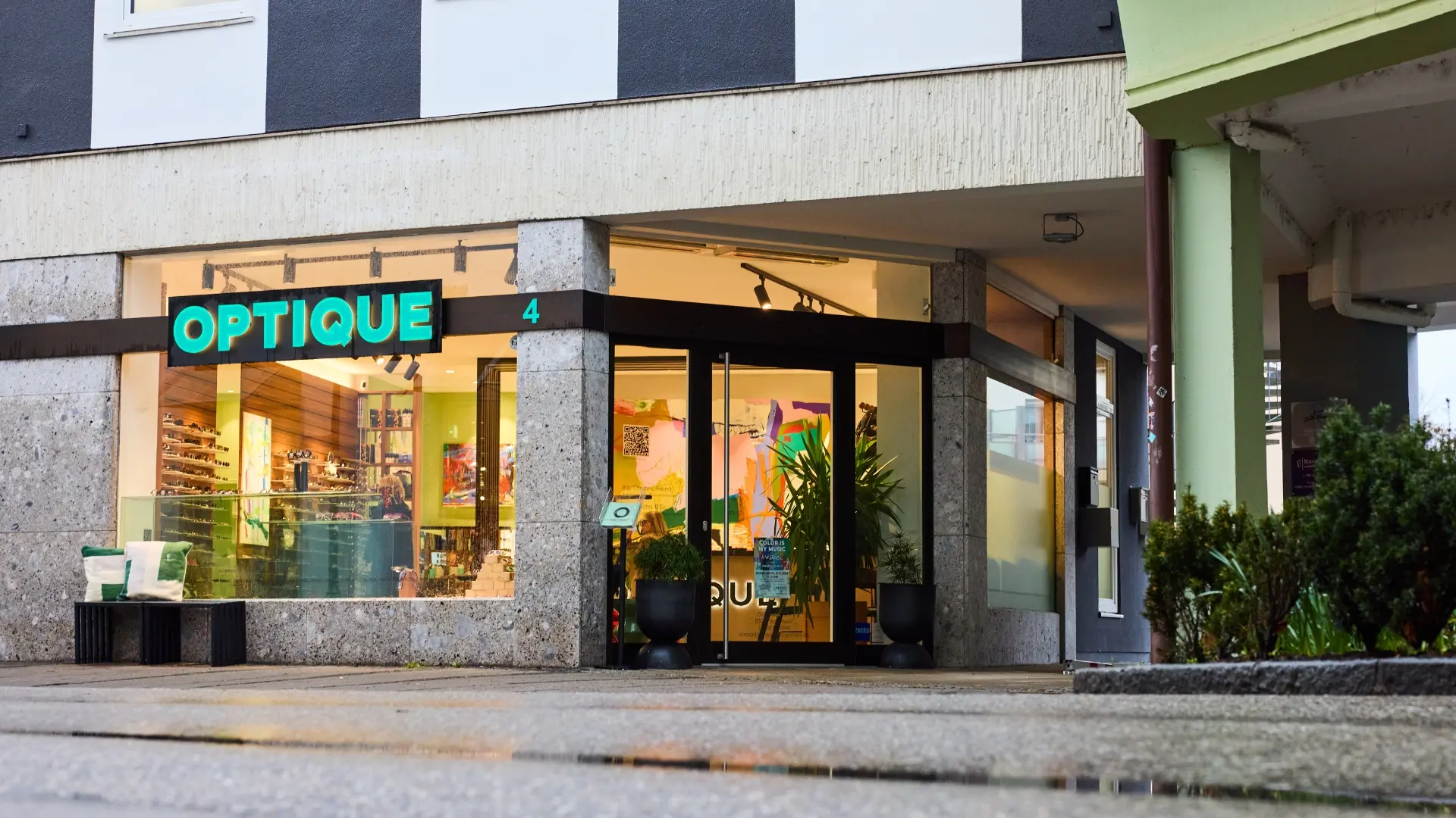 Optique Außenansicht Store